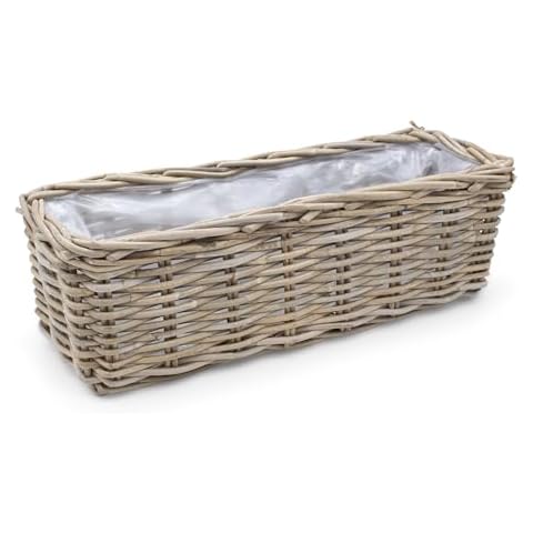 Jardinière en osier Spetebo 60 cm Cover