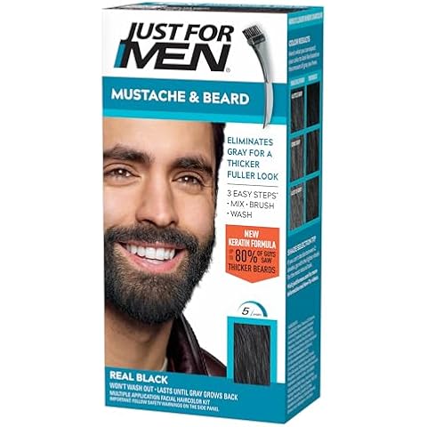 Just For Men Mustache & Beard Dye M-55 Cover