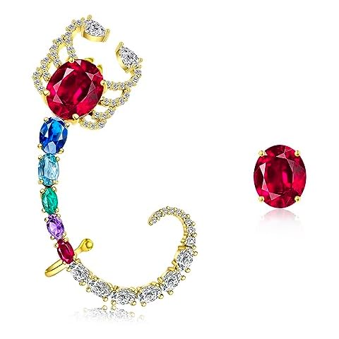 Metmolley Crystal Animal Ear Cuffs Cover