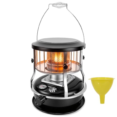 Lithomy 2 in 1 Kerosene Heater with 4.5 Liter 9000 BTU Non Electric