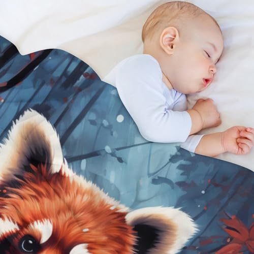 Couverture ours en flannel premium à impression numérique HD
