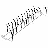 COLIBROX White- Tie & Belt Rack Wall Mount in Closet Organizer