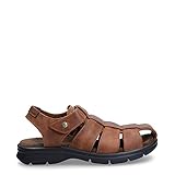  PANAMA JACK Sandalias de Hombre Sauron Basics C1 Napa Grass Cuero/Bark 45 EU