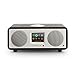 Produktbild NUMAN One 2.1 - Design Internet Radio, DAB/DAB+ / UKW-Tuner, Spotify Connect, RDS, Wi-Fi/LAN-Konnektivität, Bluetooth, AUX, 2 Breitbandlautsprecher, Subwoofer, 20 Watt RMS, schwarz