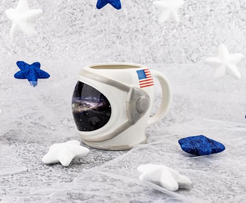 Taza cerámica con casco astronauta NASA 22 oz miniatura 5