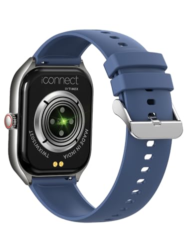 Image of TIMEX iConnect Calling Max 2.01 inch(5.1cm) Display with Functional Crown and BT Calling Smartwatch for Unisex - TWIXW1302T