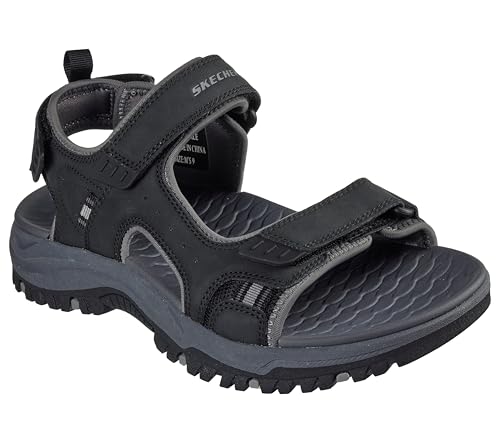 Skechers Skechers Prewitt Rigdon - Sandalo Sportivo Da Uomo, Black, - 4