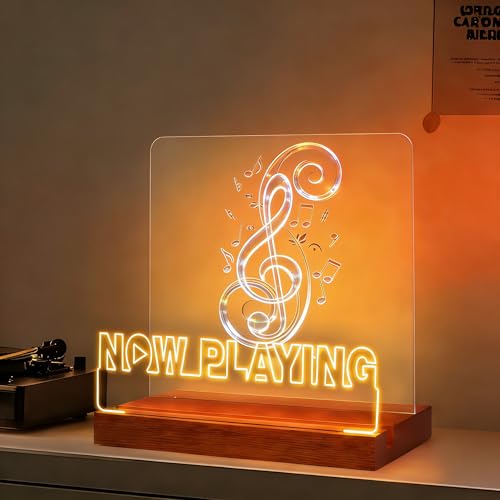 Now Playing Vinyl Stand Light up Now Playing Vinyl Record Stand