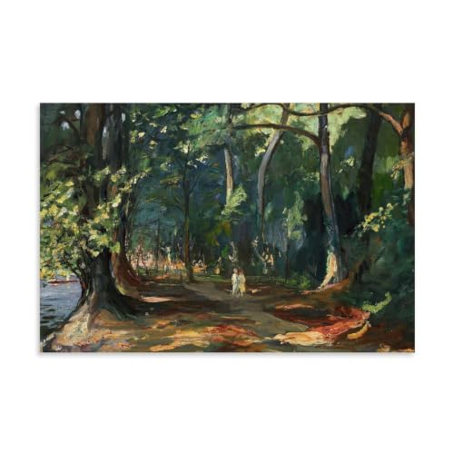 Tableaux muraux sur toile Sir John Lavery : estampe artistique chemin rivière Maidenhead 24x36