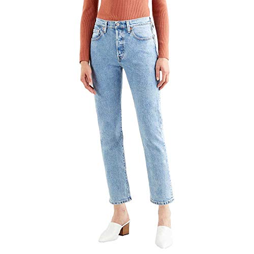 Levi's 501 Crop Vaqueros, Samba Tango Surge, 25W / 26L Mujer