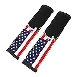 Flag of Lyle, Minnesota and America Car Seat Belt Cover Pad for Adults Kids Car...