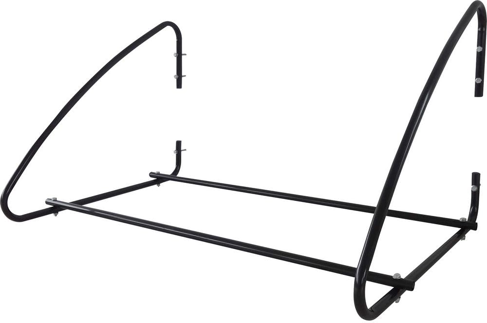 START Supporto in acciaio a parete per pneumatici portata max di 120KG, porta gomme per garage, misure 130x75x59 cm, ideale per il cambio gomme