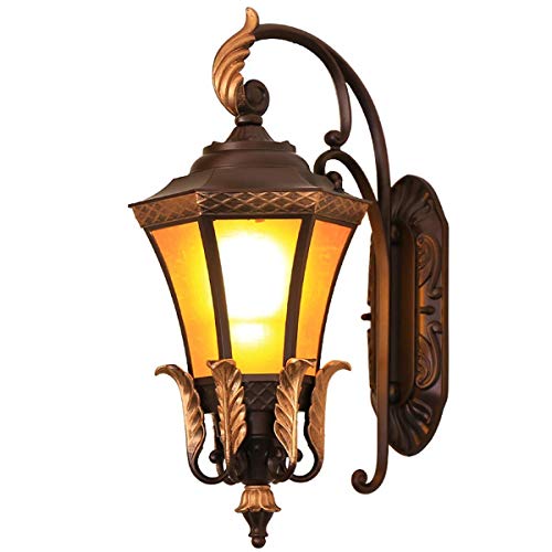 Rustikale wasserdichte Wandleuchten Für Den Außenbereich Vintage Wandleuchten Für Außenwandmontage Antirust Rainproof Lantern Wandlampe Für