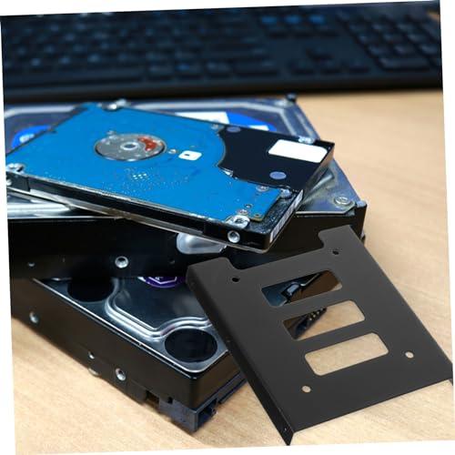 HOMSFOU 12pcs Hard Drive Adapter and Internal Drive Bay 2.5 to 3.5 Inch Ssd Converter Bracket Compatible Desktop Computer Storage Upgrade - Image 9