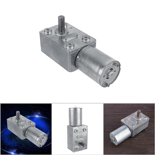 Getriebemotor Reversible High Torque Worm Getriebemotor DC 12V Reduktion Motor CW/CCW(40RPM)
