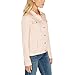 Buffalo David Bitton Womens Knit Denim Jacket (Light Pink, X-Large)