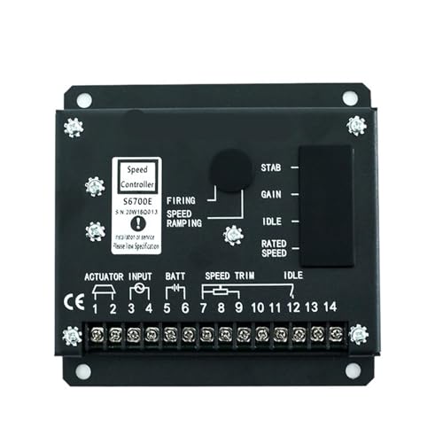 S6700E unidad de control para regular velocidad de motor generador 2