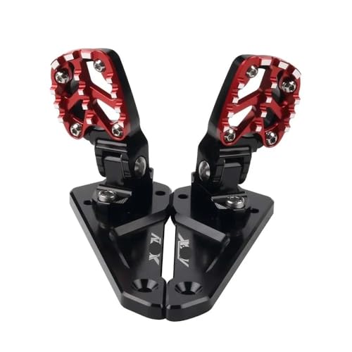 Repose-pieds pour XADV 750 rigides antidérapants et entièrement pliables - 3