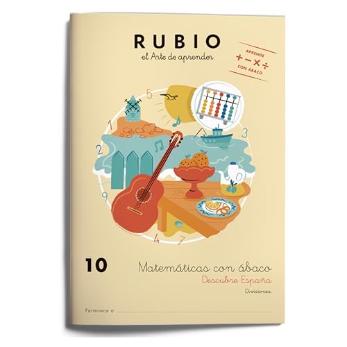 Portada de Matemáticas con Ábaco 10