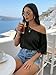 Dokotoo Womens Short Sleeve Tops Summer Casual Oversized Tshirts Lace Off The Shoulder Basic Tee Shirt 2026 Fashion Clothes Black 1X