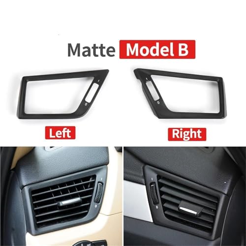 Grille de ventilation droite pour BMW X1 E84 2010-2016 aération climatiseur matte - 3