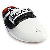 Slyde Handboards SLYDE Hawaiian Bula DRIP Shorebreak Specialty Body Surfing Hand Board/Handplane with Camera Attachment, Lightweight and Travel Friendly (White and Red)
