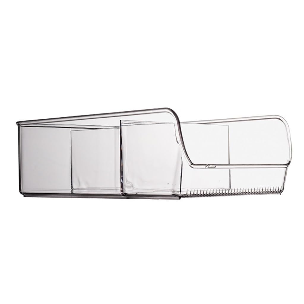 Recipientes para Alimentos Caja de mantenimiento fresco for refrigerador sin cubierta, caja de almacenamiento con compartimentos for mantenimiento fresco de frutas y verduras congeladas para Refrigera