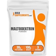 Maltodextrin Powder - Maltodextrin Supplement for Energy Boost, Food Grade - Unflavored & Gluten Free, 30g per Serving, 100g 3.5 oz Pack of 1