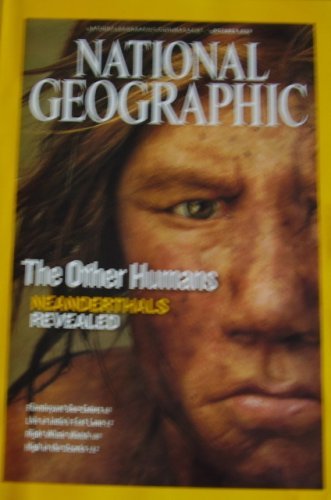 5 X National Geographic Magazine October 2008 Neanderthals Revealed ...