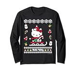Hello Kitty Ugly Christmas Sweater Long Sleeve Long Sleeve T-Shirt