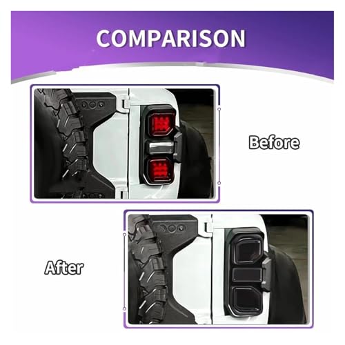 Protector luz trasera para Ford Bronco que evita roturas y arañazos 2