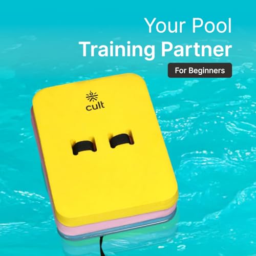 Image of Cult Floatation Swim Belt for Adults & Kids - EVA Foam Buoyancy Belt with Adjustable Strap & Buckle - Non-Slip, Chlorine-Resistant, Durable Support for Swim Training, Water Aerobics & Therapy