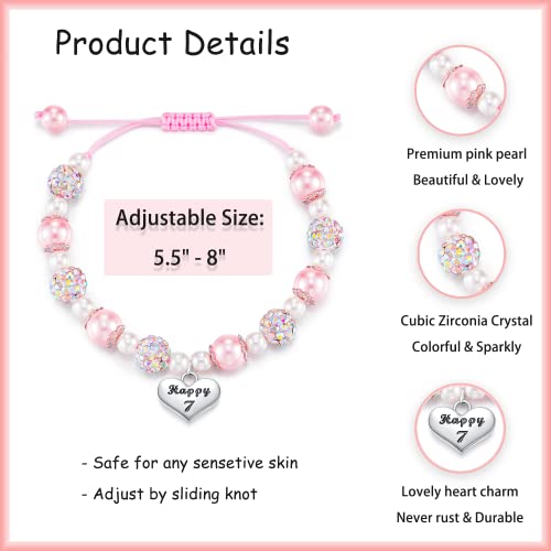 Jeka Birthday Gifts For 7 Year Old Girls, Happy 7Th Birthday Gifts Ideas For Little Girls Daughter Granddaughter Niece Cousin #TOP3