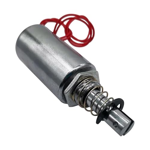 Electroimán solenoide tubular MQ8-Z12 de tracción con 1 kg de fuerza inicial y 12V