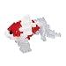 Nanoblock Waking Goldfish Red Building Kit (130 Piece)
