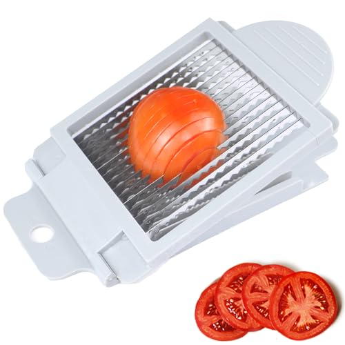 Tomato Slicer,Stainless Steel Tomato Cutter Dedicated tomato slicing tool Portable