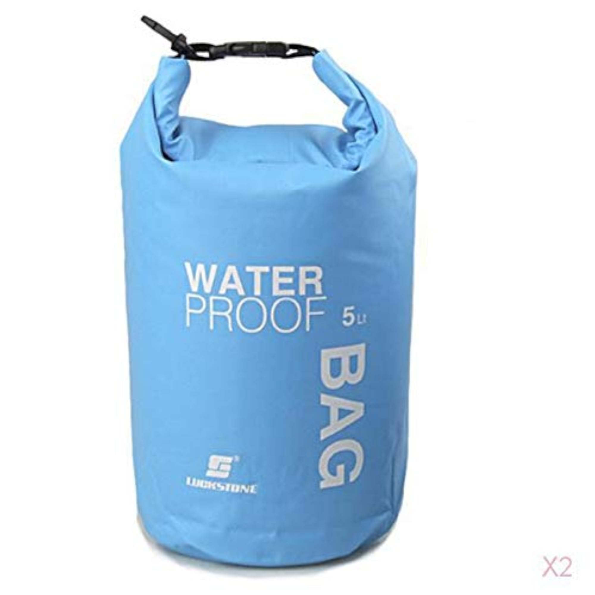 2pcs Waterproof Dry Storage Bag Sack Pouch for Canoeing Kayaking Camping