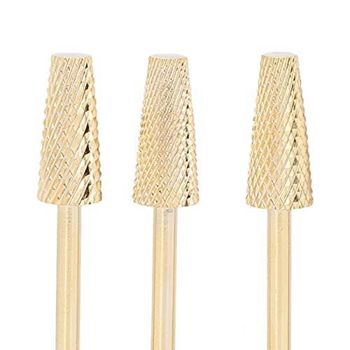Broca de Unhas 6 Pçs Brocas de Unhas, Broca de Unhas Escovas de Arte de Unhas de Aço de Tungstênio B