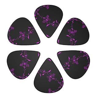 Purple and Butterfly Lot de 6 médiators pour guitare acoustique, guitare électrique, basse, ukulélé – fins, moyens et… - Les Beatles, Paul McCartney, John Lennon, RIngo Starr, George Harrison Purple and Butterfly Lot de 6 médiators pour guitare acoustique, guitare électrique, basse, ukulélé – fins, moyens et… – Image 4