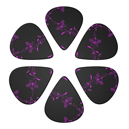 Purple and Butterfly Lot de 6 médiators pour guitare acoustique, guitare électrique, basse, ukulélé – fins, moyens et… - Les Beatles, Paul McCartney, John Lennon, RIngo Starr, George Harrison Purple and Butterfly Lot de 6 médiators pour guitare acoustique, guitare électrique, basse, ukulélé – fins, moyens et… – Image 5