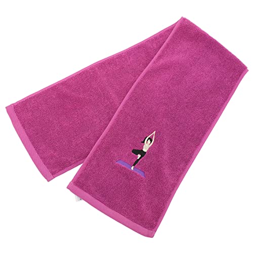 Serviette coton absorbante extensible lot de 3 linge de maison violet - 7