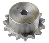 RS PRO Pignon 15 dents pour chaîne 08B-1, acier, alésage Ø 12 mm, diamètre de division 61,...