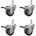 Comfort Groom Casters for Grooming Tables ET-190, ET-290, ET-490 and HT-150