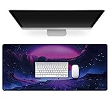 Bimormat Gaming Extended XXL Mouse Mat,Large Size Mouse Pad with Stitched Edges,Non-Slip Rubber Base Office Computer Laptop Keyboard Mouse Pads Waterproof Desk Mat (90x40 B27dongtian) - Image 2