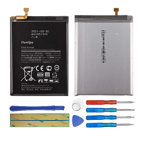 Duotipa EB-BA217ABY Battery Compatible with Galaxy A21S SM-A217F GH82-22989A with Repair Tool Kit