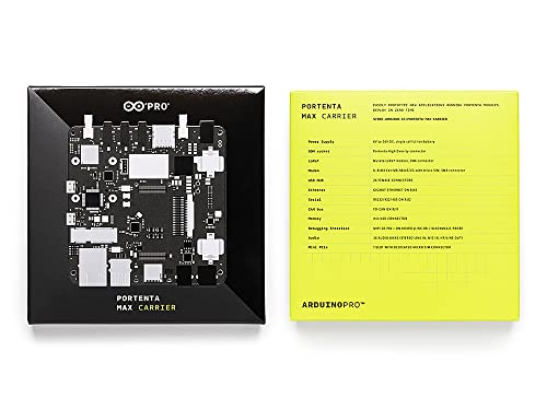 Arduino Portenta Max Carrier [ABX00043] - Erweiterungsplatine f�r Portenta H7, ideal f�r fortgeschrittene Projekte, IoT, Computer Vision und industrielle Anwendungen mit Arduino IDE.