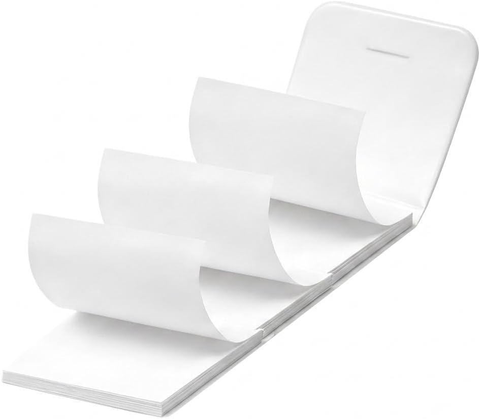 150PCS Mini Portable Lint Removing Sheets for Cloth, 3.3X2.8‘’, Travel Size