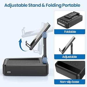 Cell Phone Stand with Wireless Bluetooth Speaker and Anti-Slip Base HD Surround Sound Perfect for Home and Outdoors with Bluetooth Speaker for Desk Compatible with iPhone/ipad/Samsung Galaxy Cell Phone Stand with Wireless Bluetooth Speaker and Anti Slip Base HD Surround Sound Perfect for Home and Outdoors with Bluetooth Speaker for Desk Compatible with iPhoneipadSamsung Galaxy