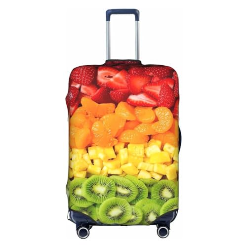 Housse de protection valise voyage blanc taille L polyester lavable