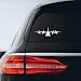 C130 C-130 Military Airplane Sticker Decal Notebook Car Laptop 8" (White)